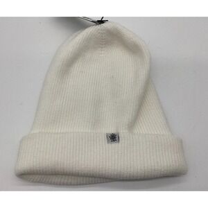 Alpine Design Cream Color Adult Brushed Fleece Beanie hat One Size!!!